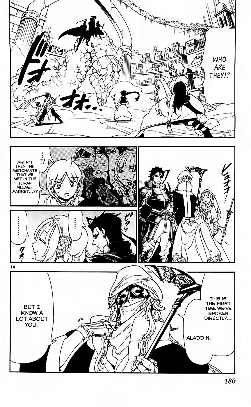 Magi - Labyrinth of Magic Chapter 98 page 16 - Chapter 98: Assassin