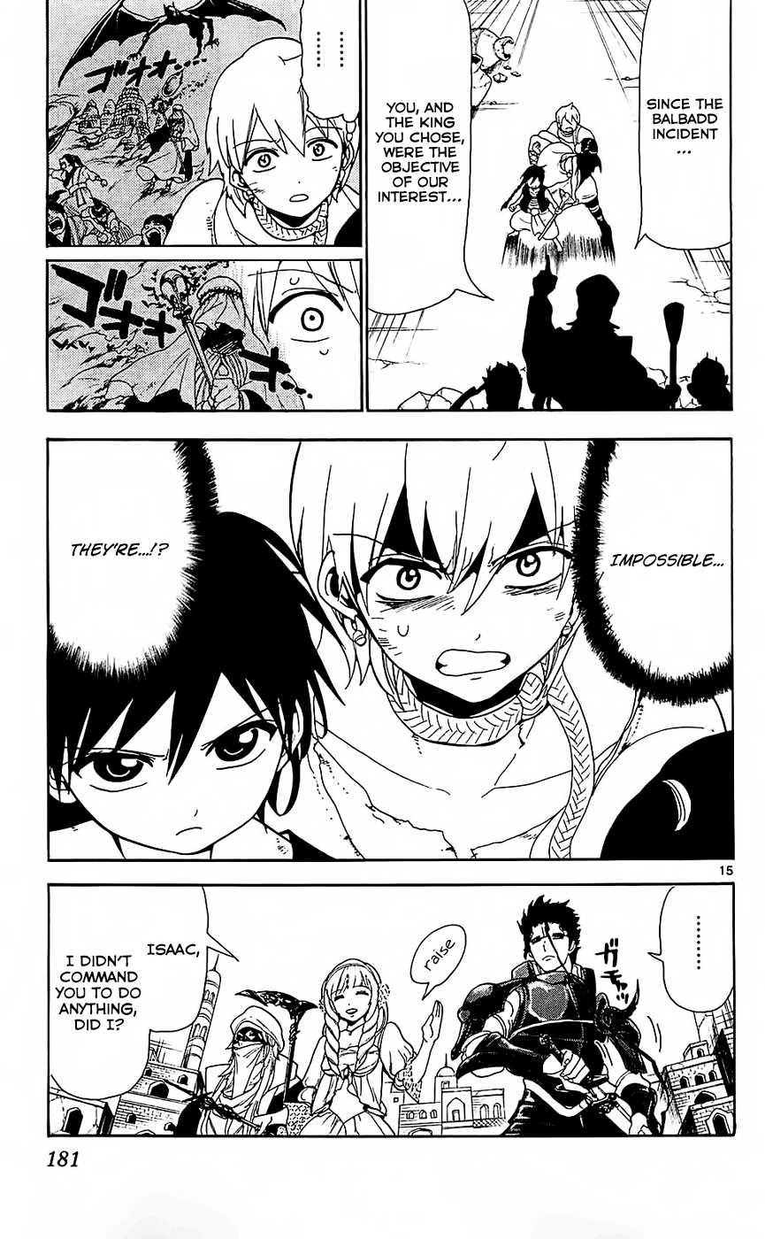 Magi - Labyrinth of Magic Chapter 98 page 17 - Chapter 98: Assassin