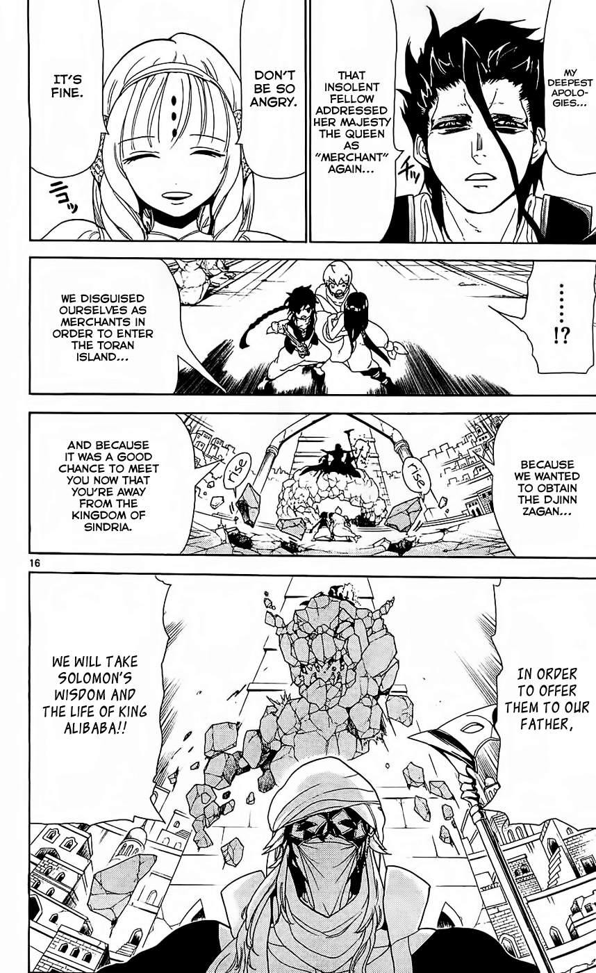 Magi - Labyrinth of Magic Chapter 98 page 18 - Chapter 98: Assassin