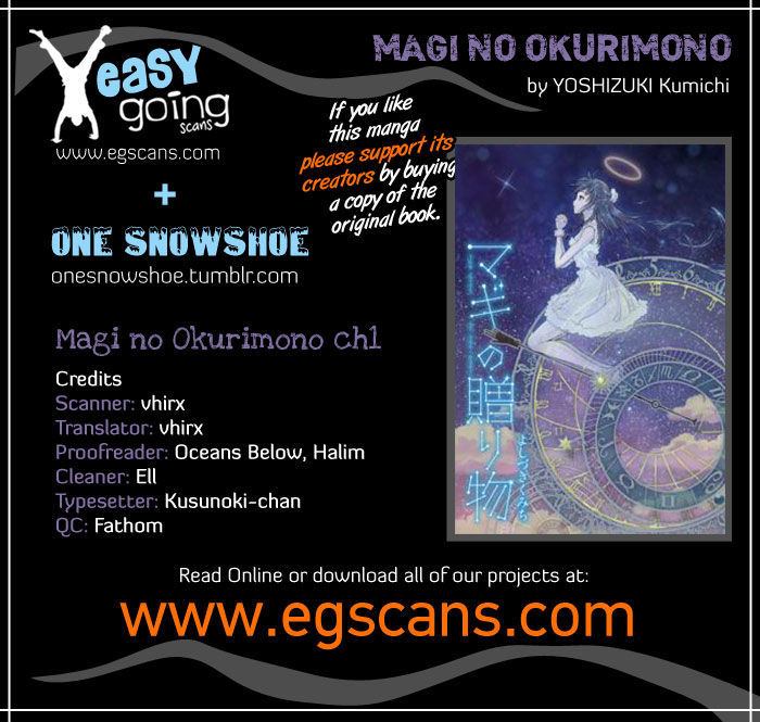 Magi no Okurimono Chapter 1 page 1 - Chapter 1 : Gift 1
