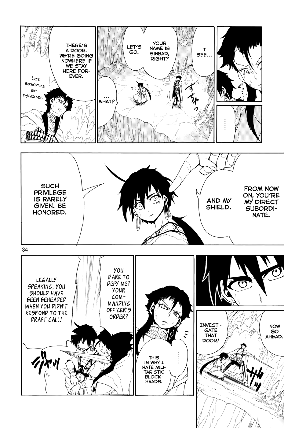 Magi - Sinbad no Bouken Chapter 0 page 36 - Chapter 0: Prototype