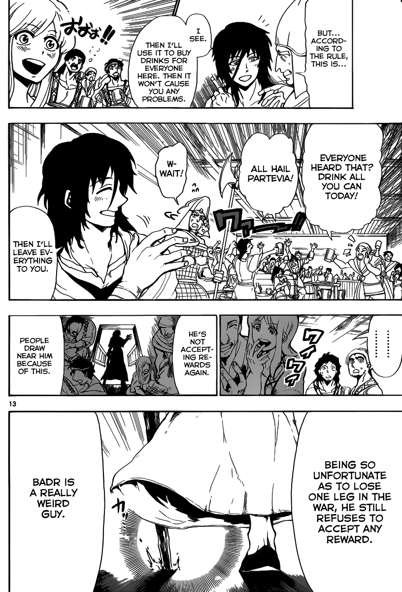 Magi - Sinbad no Bouken Chapter 1 page 13 - Chapter 1: Badr of Parthevia