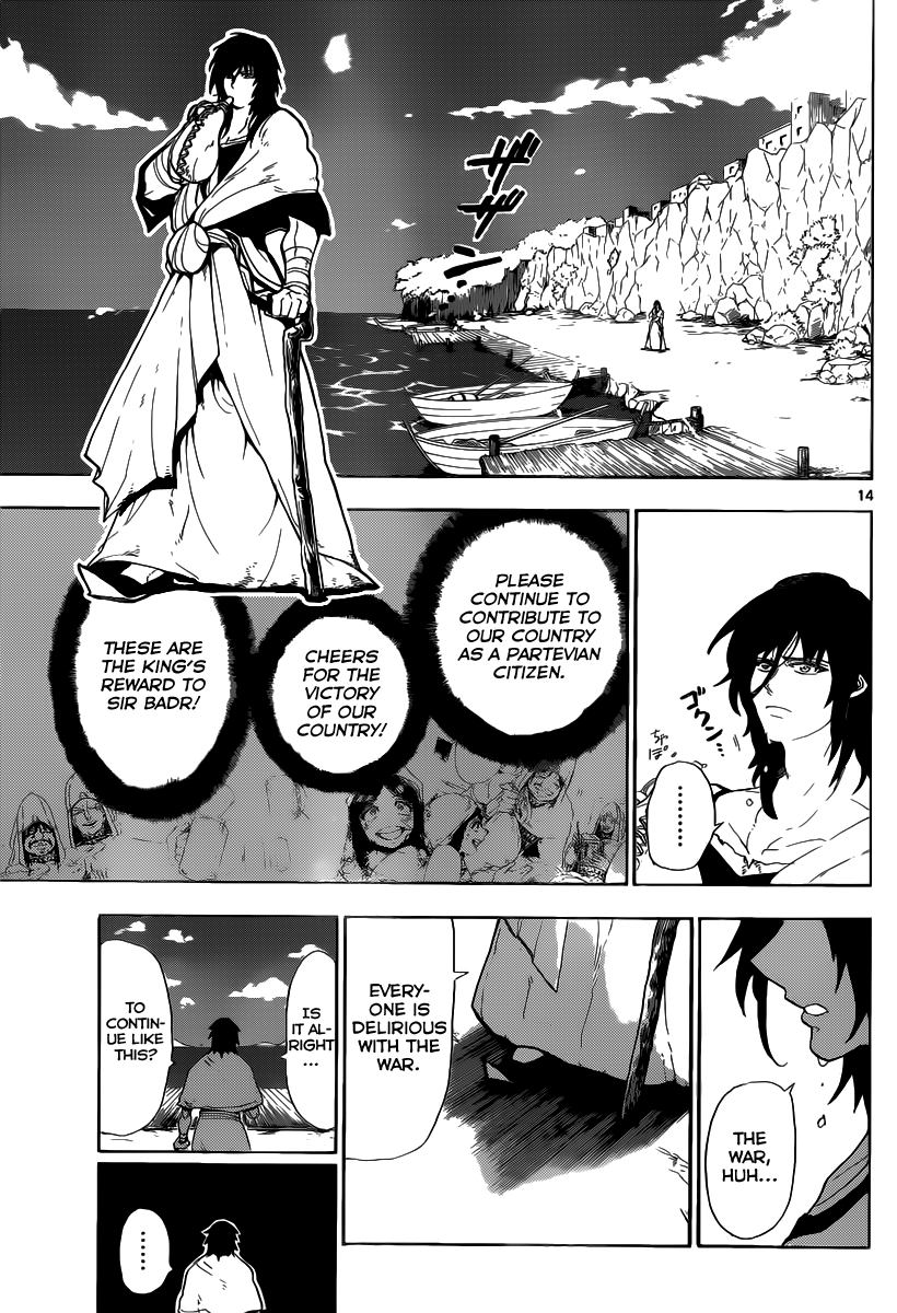 Magi - Sinbad no Bouken Chapter 1 page 14 - Chapter 1: Badr of Parthevia