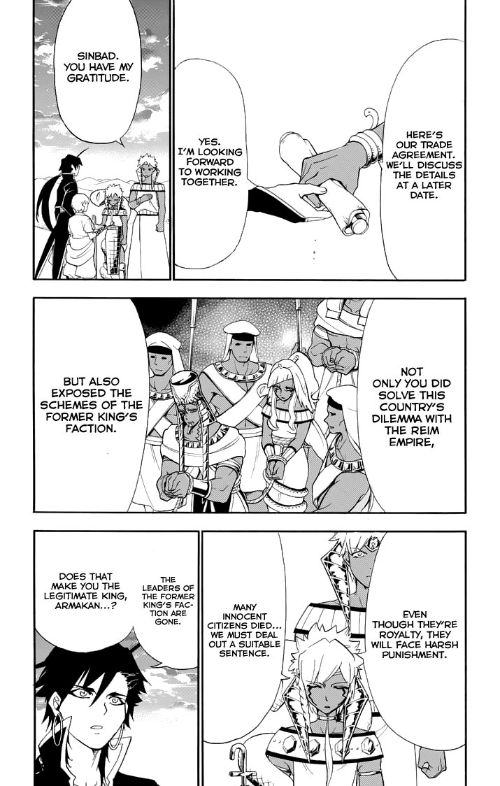 Magi - Sinbad no Bouken Chapter 110 page 15 - Chapter 110