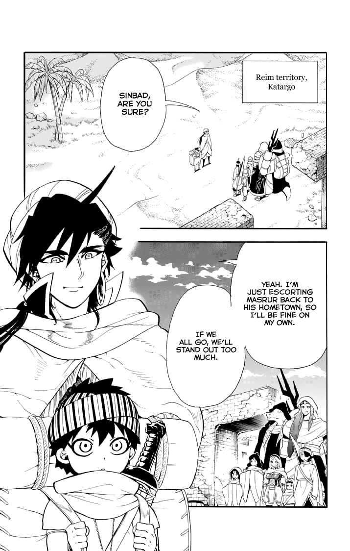 Magi - Sinbad no Bouken Chapter 112 page 3 - Chapter 112