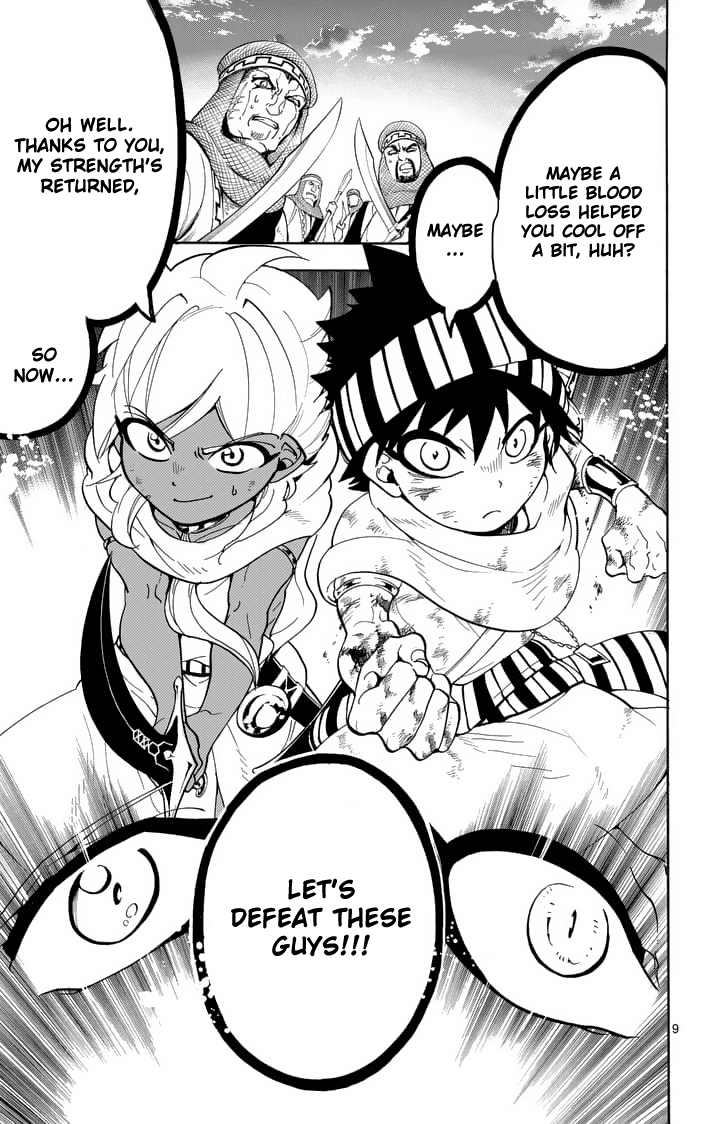Magi - Sinbad no Bouken Chapter 116 page 10 - Chapter 116
