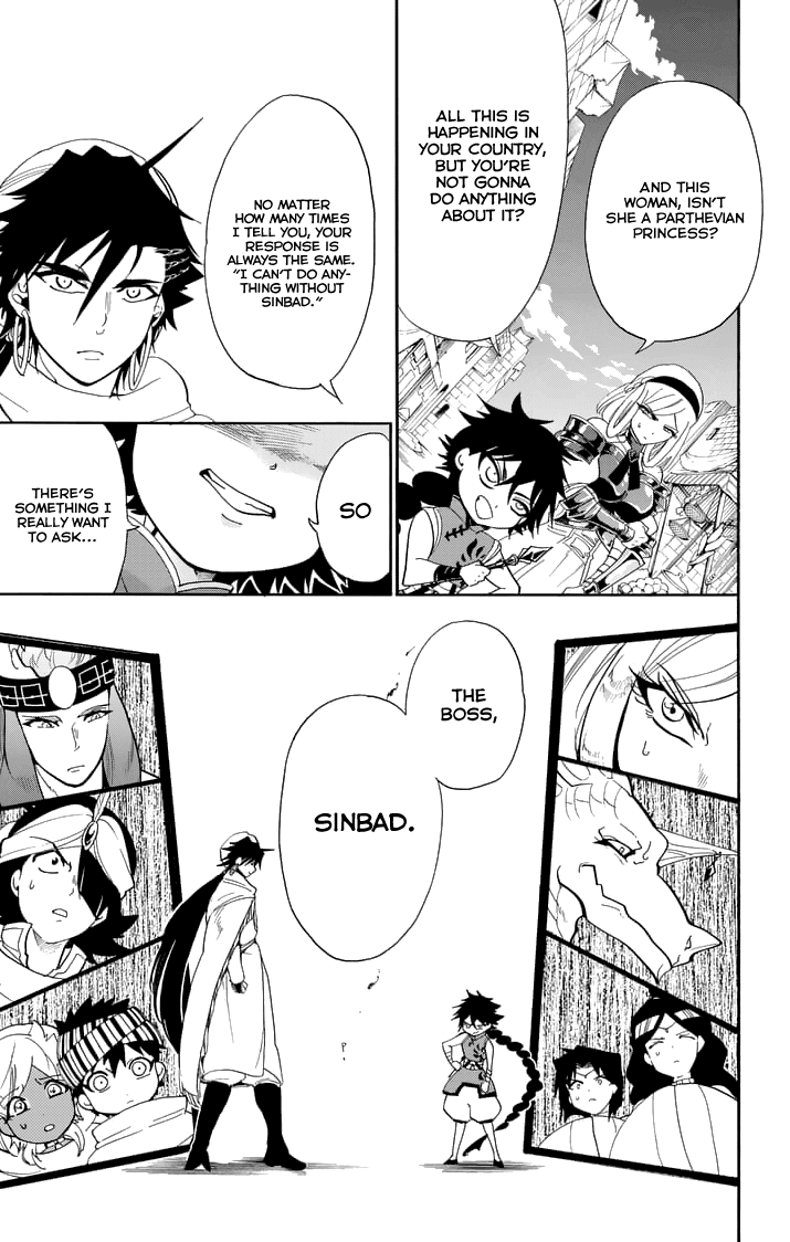 Magi - Sinbad no Bouken Chapter 118 page 15 - Chapter 118