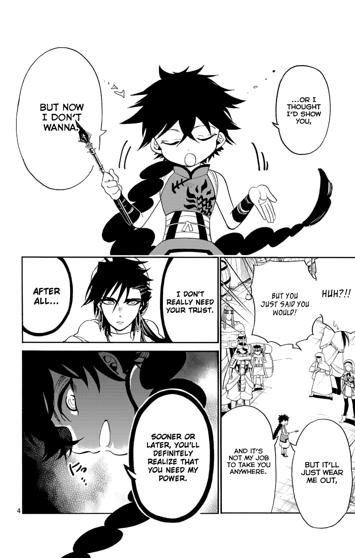 Magi - Sinbad no Bouken Chapter 119 page 6 - Chapter 119: A Turbulent Invitation