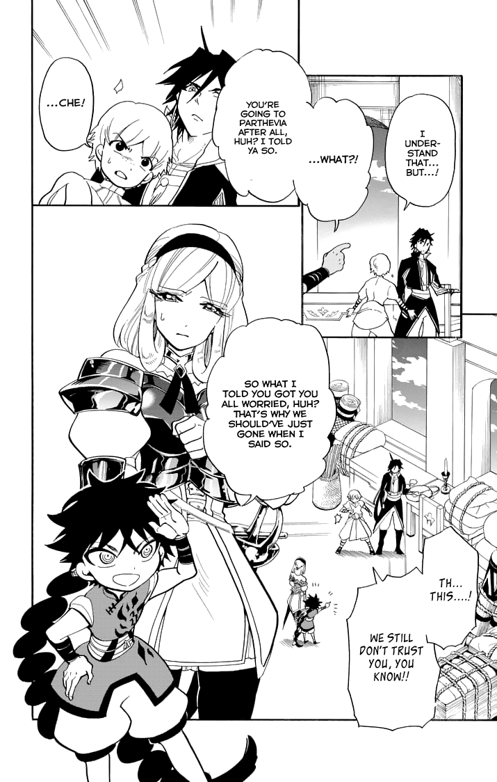 Magi - Sinbad no Bouken Chapter 120 page 6 - Chapter 120: To Parthevia