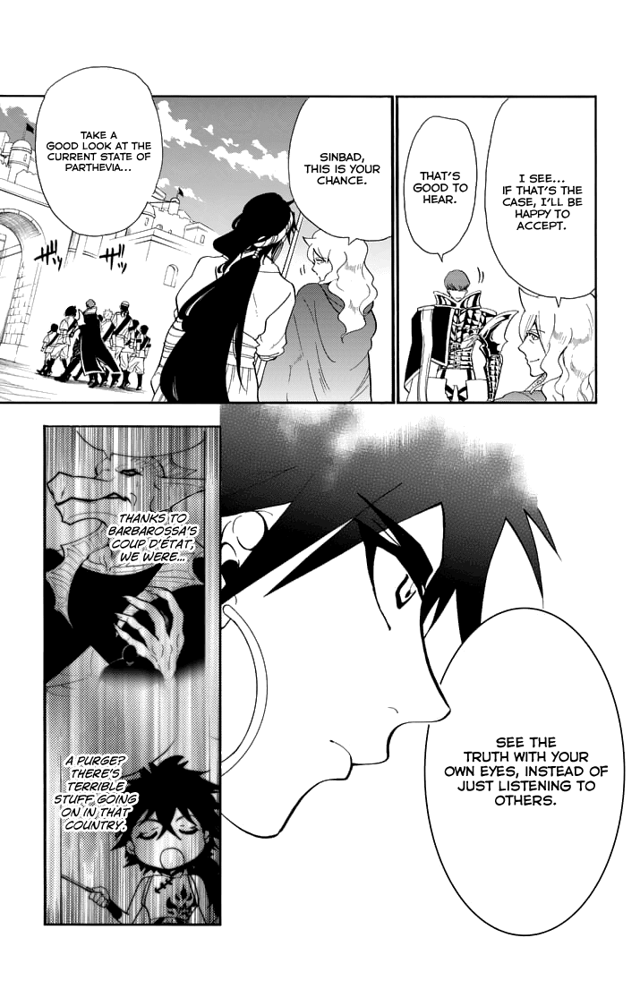 Magi - Sinbad no Bouken Chapter 121 page 13 - Chapter 121: That Man's Name is...