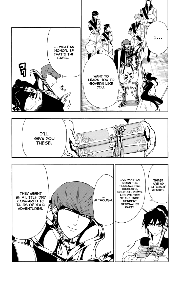 Magi - Sinbad no Bouken Chapter 122 page 14 - Chapter 122: Parthevia Empire