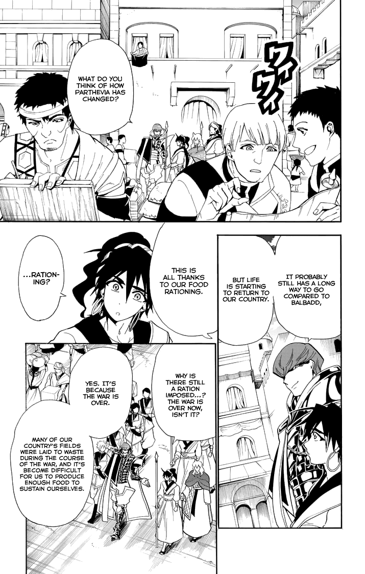 Magi - Sinbad no Bouken Chapter 122 page 5 - Chapter 122: Parthevia Empire