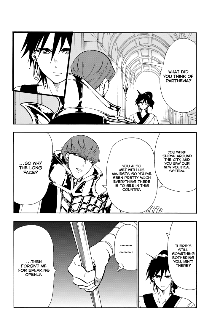 Magi - Sinbad no Bouken Chapter 123 page 12 - Chapter 123: The Little Emperor
