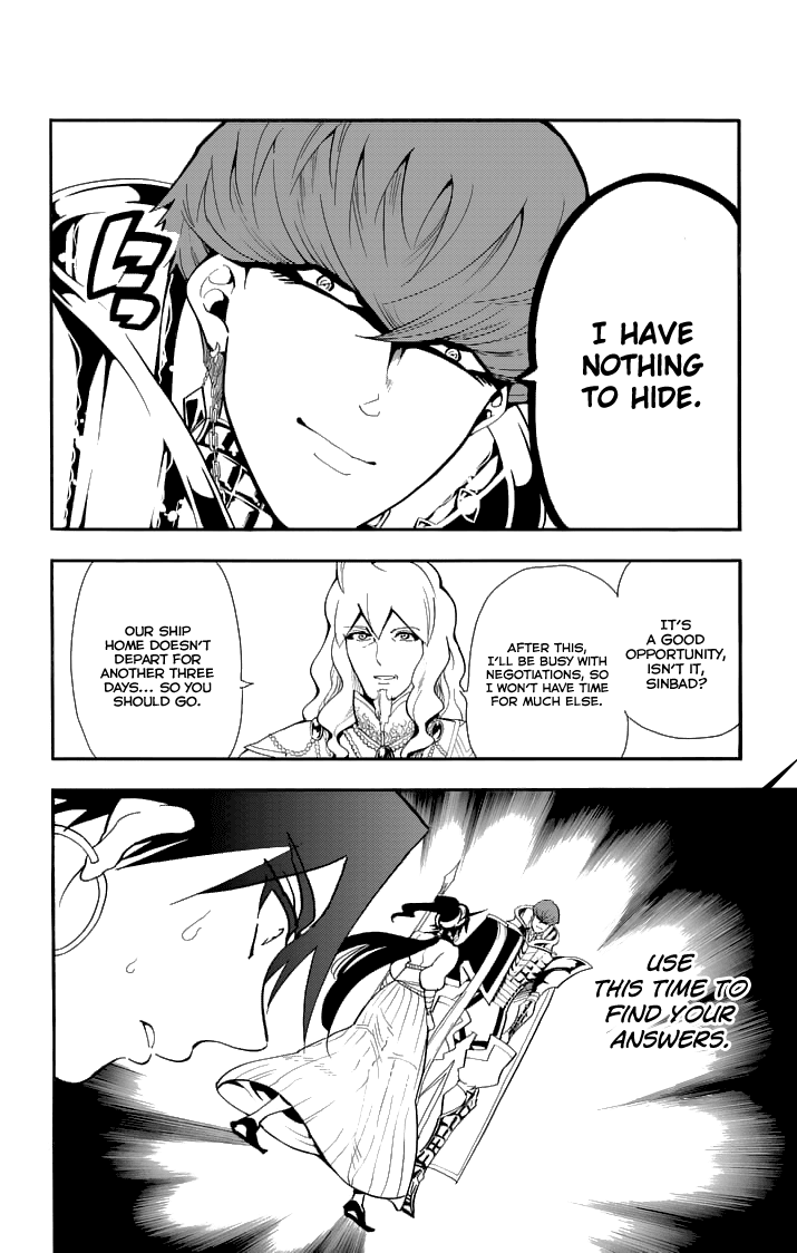 Magi - Sinbad no Bouken Chapter 123 page 16 - Chapter 123: The Little Emperor