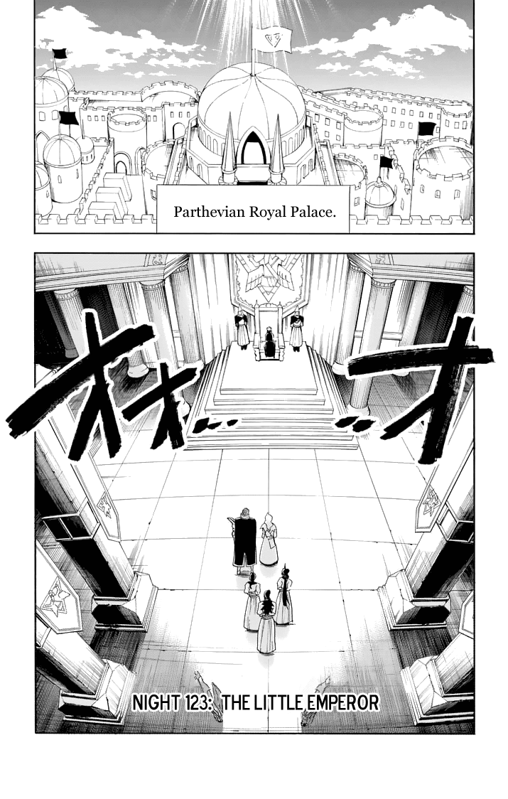 Magi - Sinbad no Bouken Chapter 123 page 3 - Chapter 123: The Little Emperor