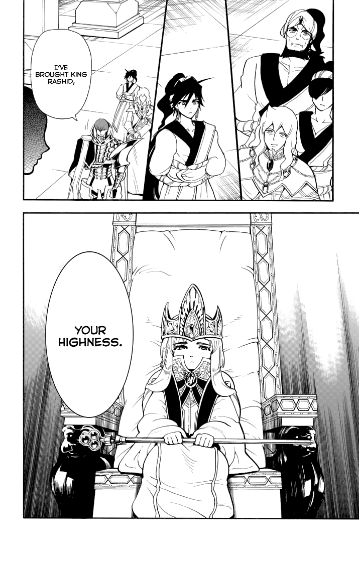 Magi - Sinbad no Bouken Chapter 123 page 4 - Chapter 123: The Little Emperor