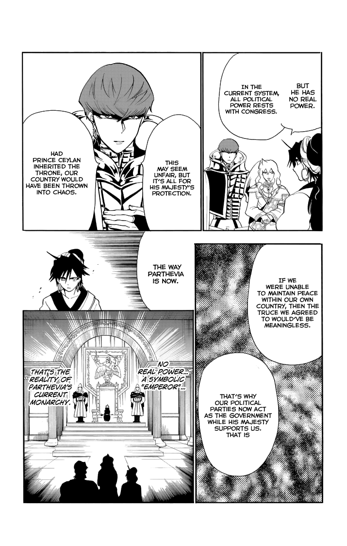 Magi - Sinbad no Bouken Chapter 123 page 6 - Chapter 123: The Little Emperor