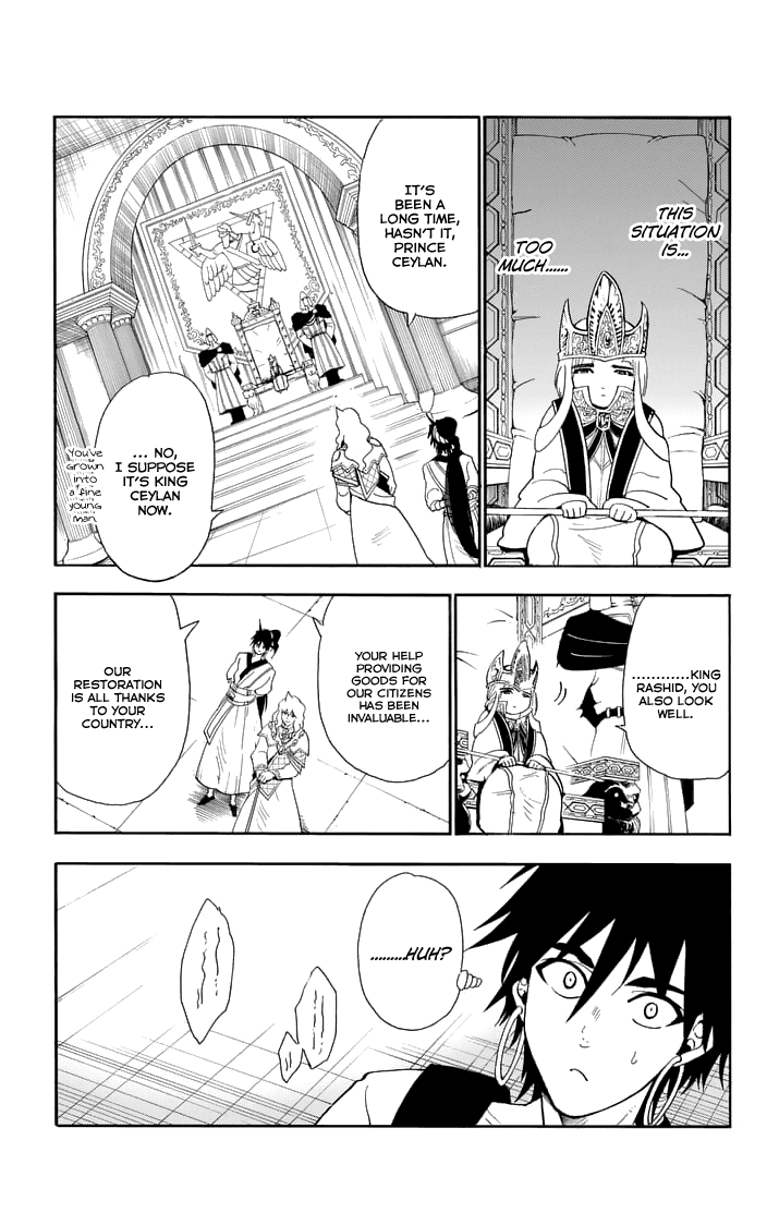 Magi - Sinbad no Bouken Chapter 123 page 7 - Chapter 123: The Little Emperor