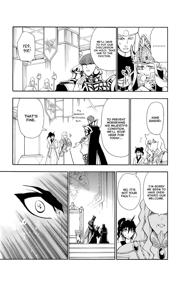 Magi - Sinbad no Bouken Chapter 123 page 9 - Chapter 123: The Little Emperor