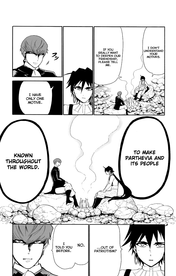 Magi - Sinbad no Bouken Chapter 125 page 11 - Chapter 125: Getting to Know Each Other