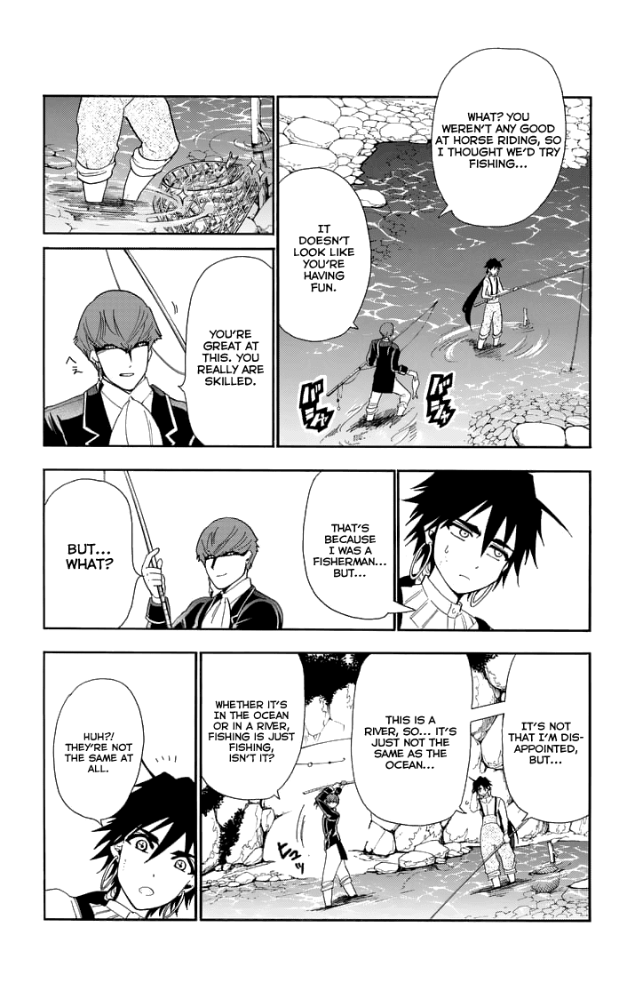 Magi - Sinbad no Bouken Chapter 125 page 6 - Chapter 125: Getting to Know Each Other