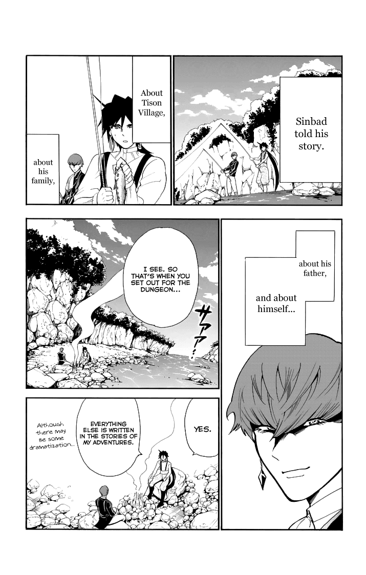 Magi - Sinbad no Bouken Chapter 125 page 9 - Chapter 125: Getting to Know Each Other