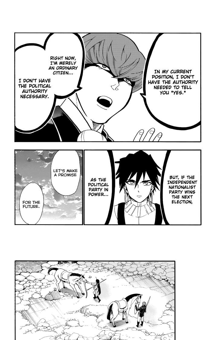 Magi - Sinbad no Bouken Chapter 126 page 14 - Chapter 126: Bargaining