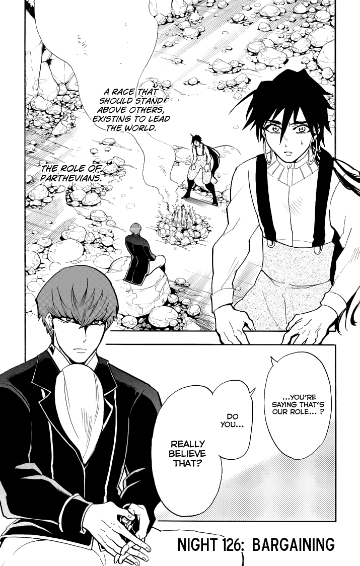 Magi - Sinbad no Bouken Chapter 126 page 3 - Chapter 126: Bargaining
