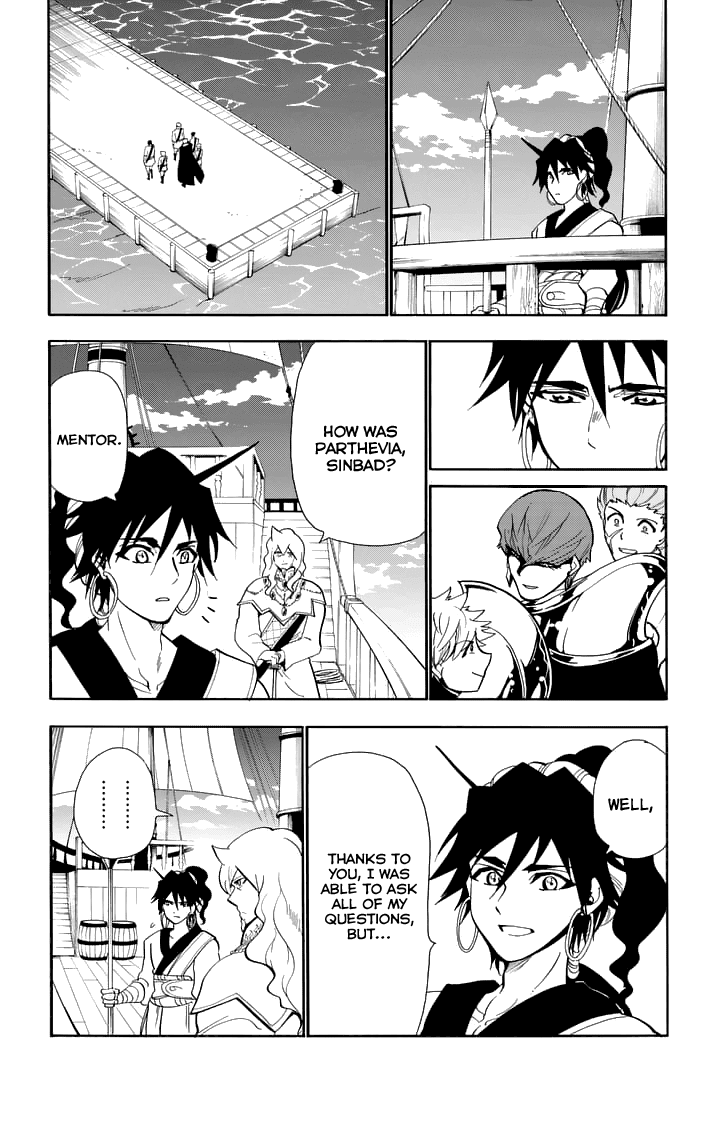 Magi - Sinbad no Bouken Chapter 127 page 15 - Chapter 127: Special People