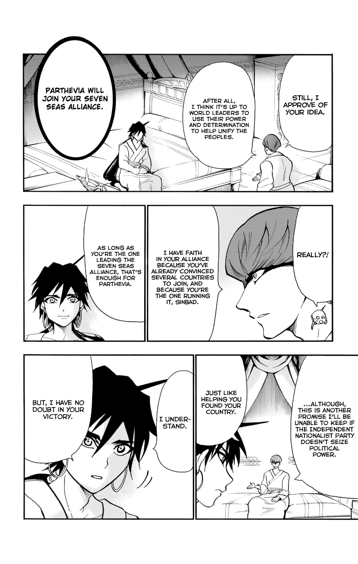 Magi - Sinbad no Bouken Chapter 127 page 6 - Chapter 127: Special People