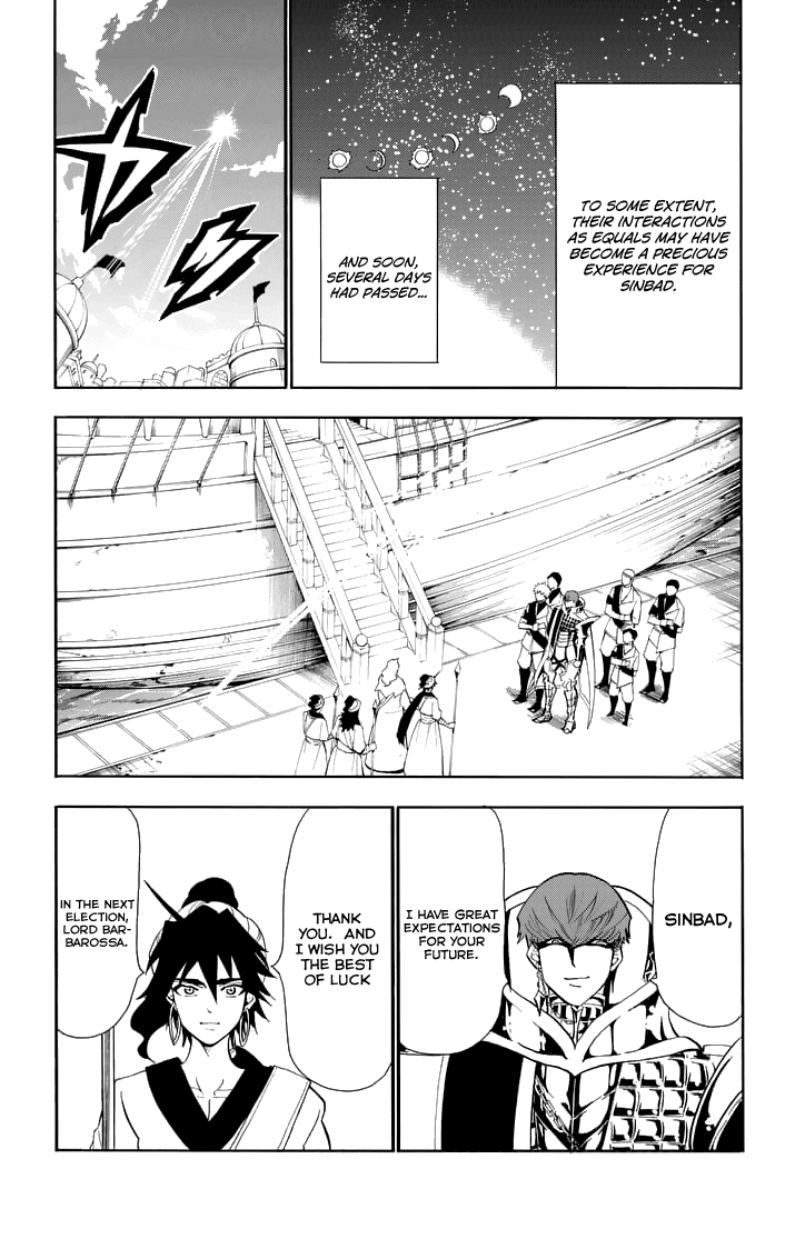 Magi - Sinbad no Bouken Chapter 127 page 9 - Chapter 127: Special People