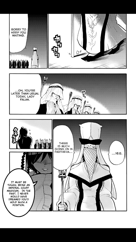Magi - Sinbad no Bouken Chapter 128 page 13 - Chapter 128: The Wriggling Shadow