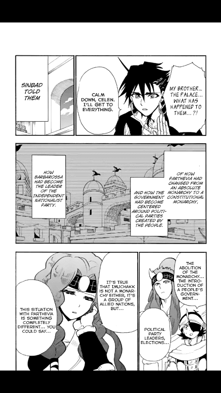 Magi - Sinbad no Bouken Chapter 128 page 5 - Chapter 128: The Wriggling Shadow