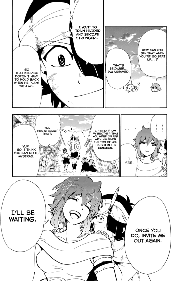 Magi - Sinbad no Bouken Chapter 129 page 13 - Chapter 129: The Vow at Sunset