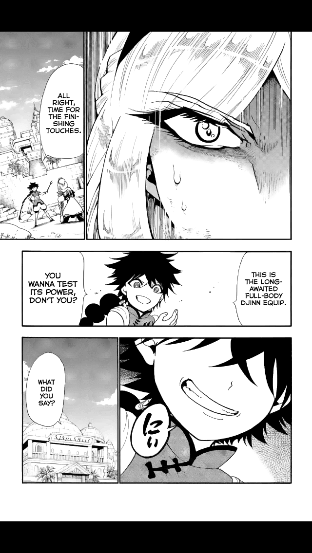 Magi - Sinbad no Bouken Chapter 130 page 15 - Chapter 130: Things to Protect