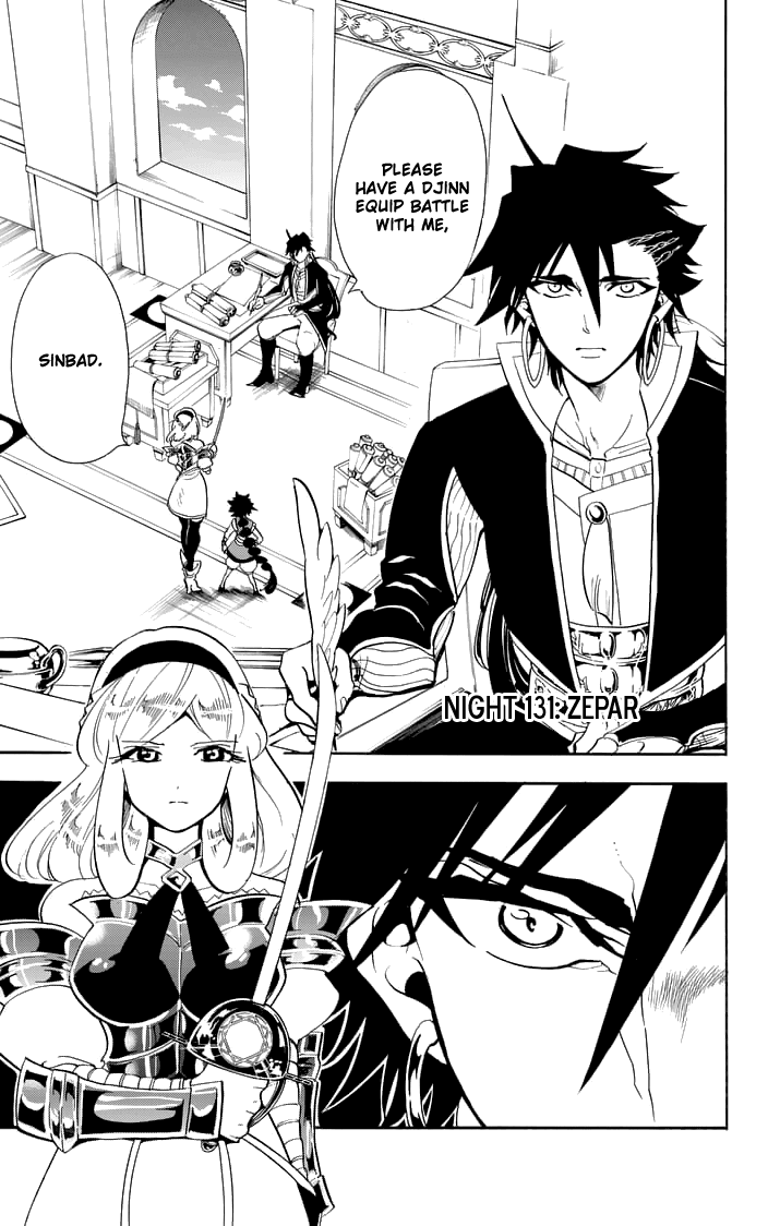 Magi - Sinbad no Bouken Chapter 131 page 3 - Chapter 131: Zepar