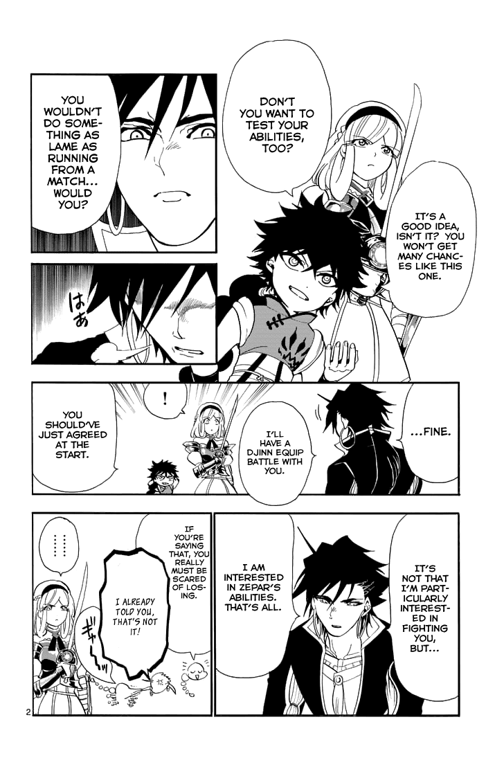 Magi - Sinbad no Bouken Chapter 131 page 4 - Chapter 131: Zepar