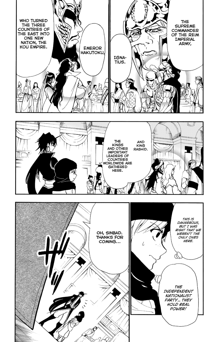 Magi - Sinbad no Bouken Chapter 132 page 11 - Chapter 132: Celebration