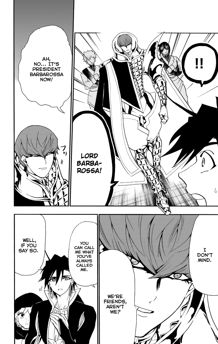 Magi - Sinbad no Bouken Chapter 132 page 12 - Chapter 132: Celebration