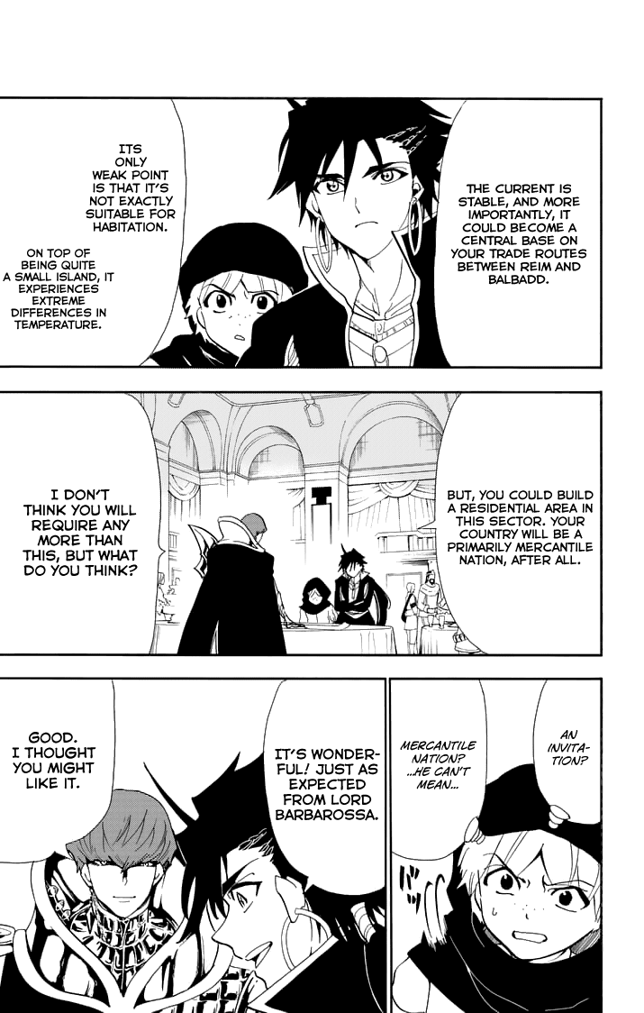 Magi - Sinbad no Bouken Chapter 132 page 15 - Chapter 132: Celebration