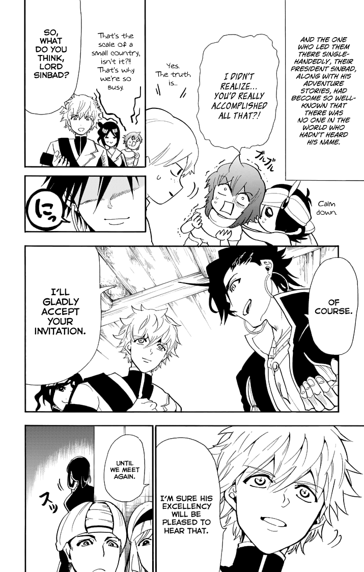 Magi - Sinbad no Bouken Chapter 132 page 6 - Chapter 132: Celebration