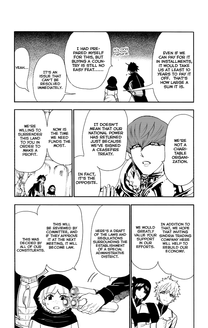 Magi - Sinbad no Bouken Chapter 133 page 9 - Chapter 133: Our Own Country
