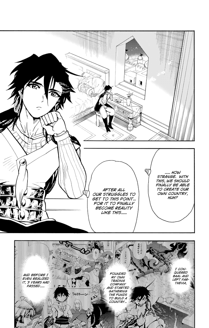 Magi - Sinbad no Bouken Chapter 134 page 7 - Chapter 134: The Invisible Darkness
