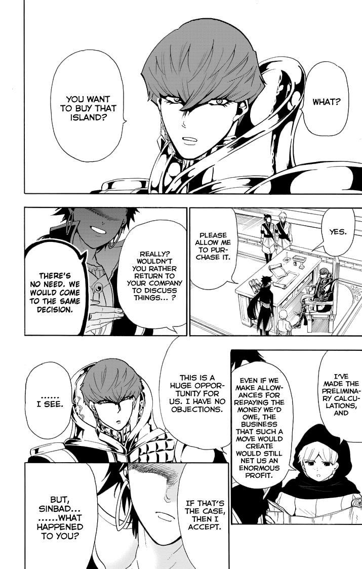 Magi - Sinbad no Bouken Chapter 135 page 15 - Chapter 135: The Night's Resolution