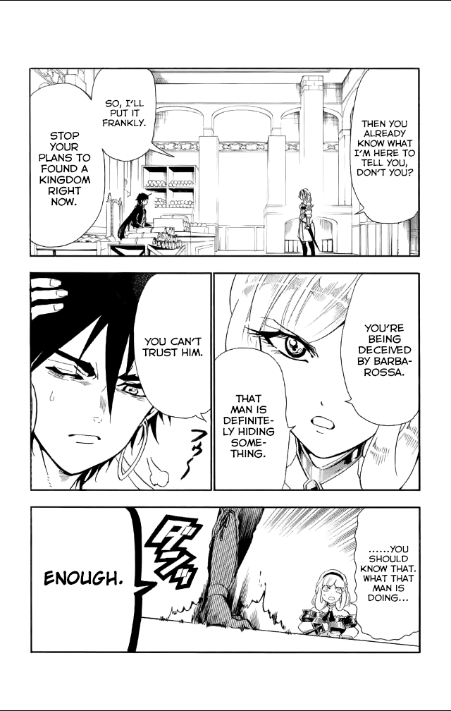 Magi - Sinbad no Bouken Chapter 136 page 10 - Chapter 136: Breakdown