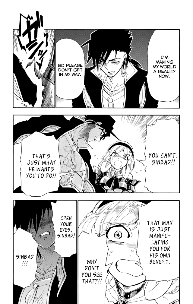 Magi - Sinbad no Bouken Chapter 136 page 14 - Chapter 136: Breakdown