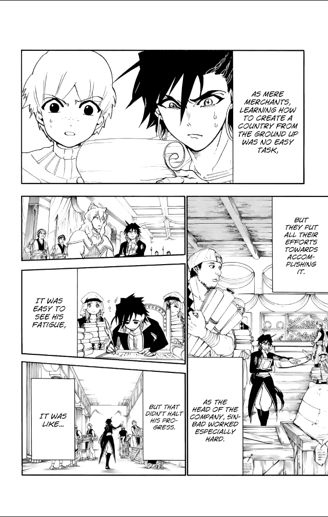 Magi - Sinbad no Bouken Chapter 136 page 6 - Chapter 136: Breakdown