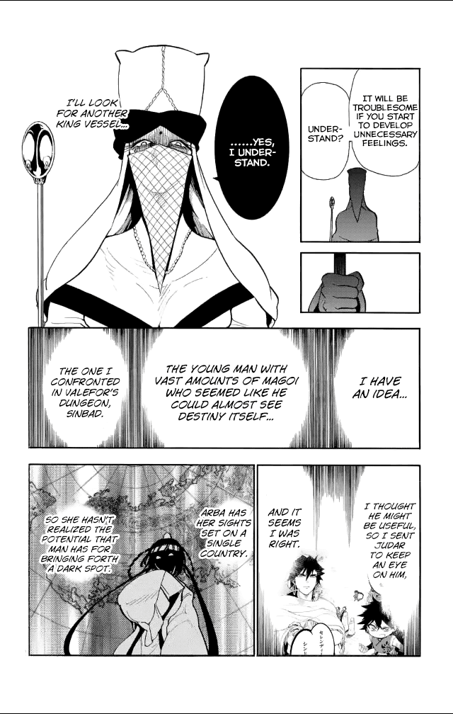 Magi - Sinbad no Bouken Chapter 137 page 14 - Chapter 137: Parthevia's Magician