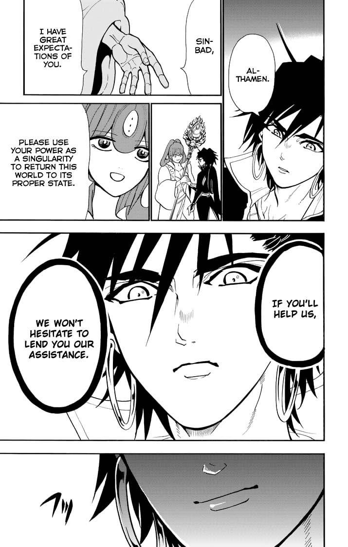 Magi - Sinbad no Bouken Chapter 140 page 5 - Chapter 140: Al-Thamen