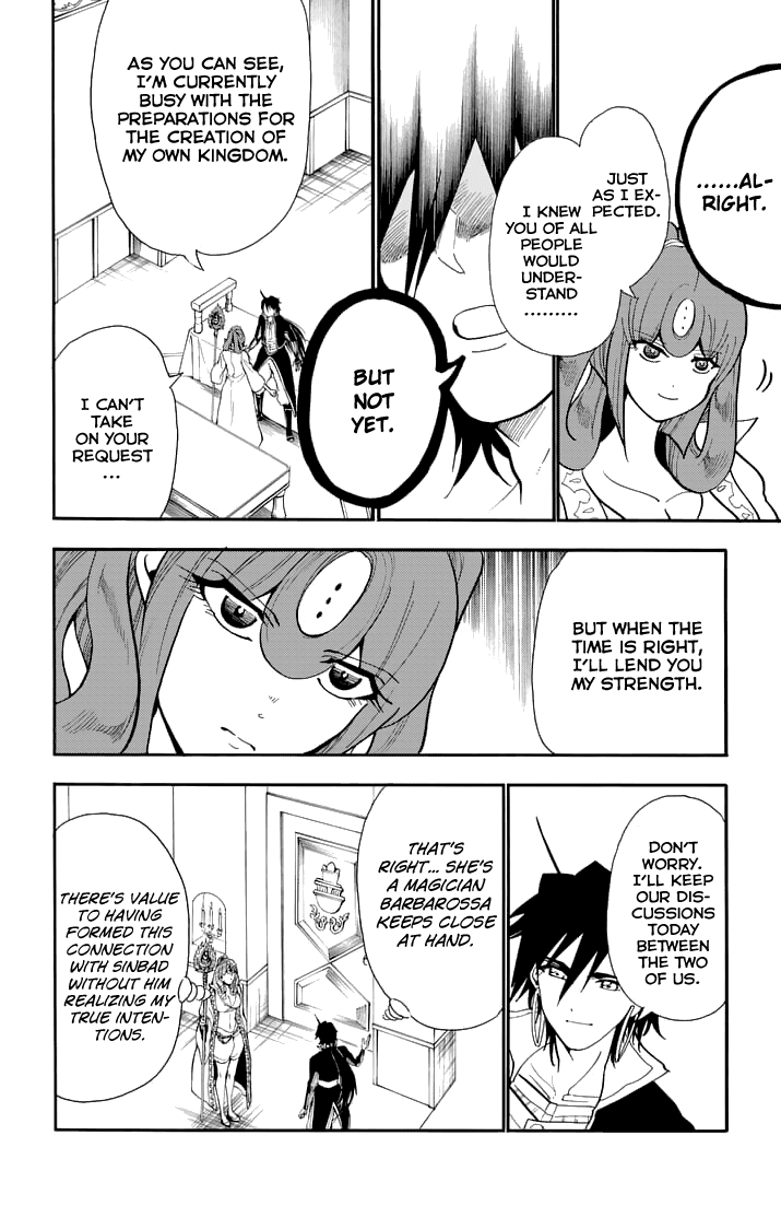 Magi - Sinbad no Bouken Chapter 140 page 6 - Chapter 140: Al-Thamen